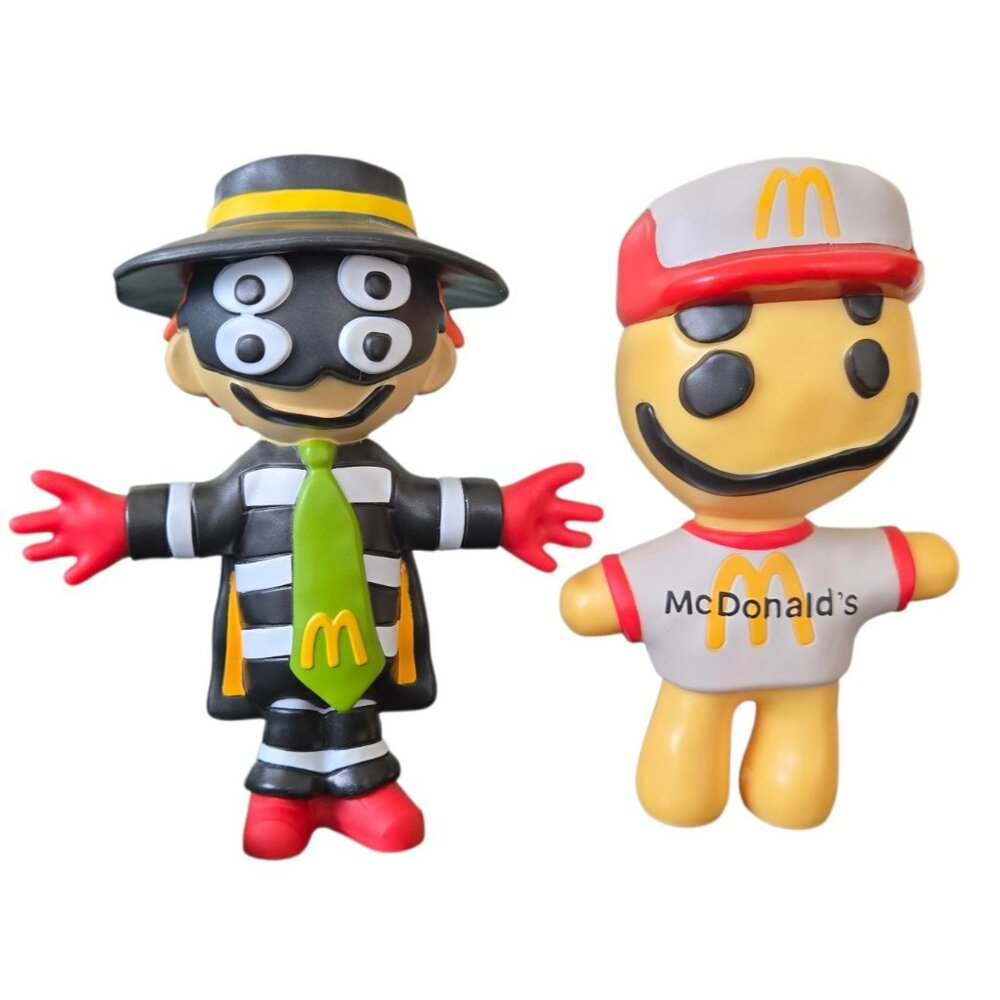 McDonalds Cactus Plant Flea Market Buddy & Hamburglar 2022 Adult Happy Meal Toys